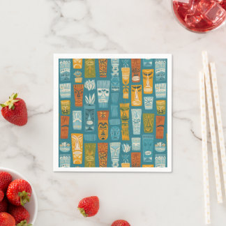 Guardanapo De Papel Totens Tiki Retro