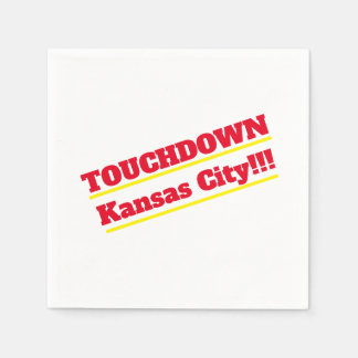 Guardanapo De Papel Touchdown Kansas City Cocktail Napkins