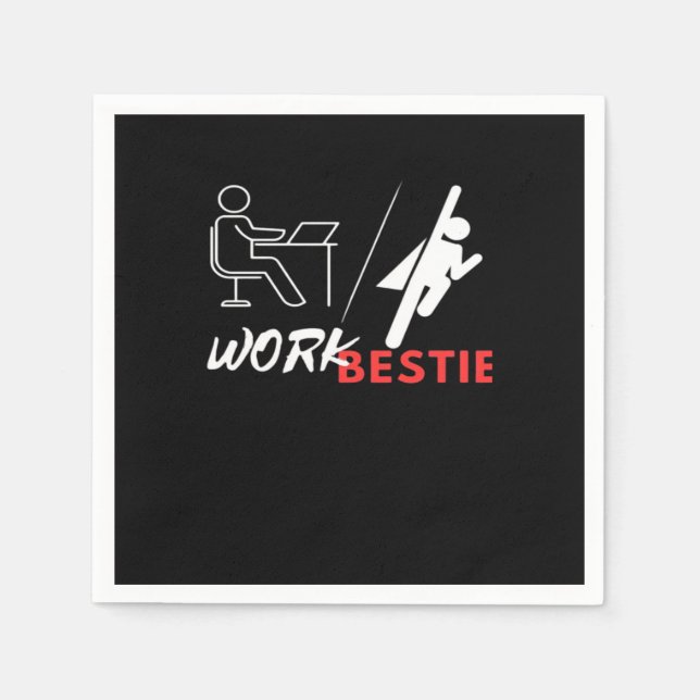 Guardanapo De Papel Trabalhe melhor no mundo do melhor trabalho melhor (Frente)