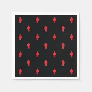 Guardanapo De Papel Traffic Lights Man Napkins