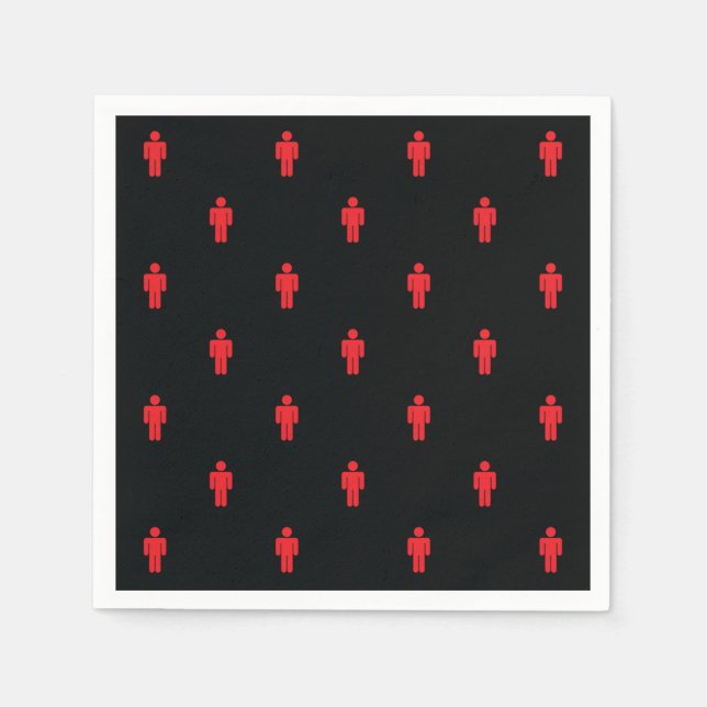 Guardanapo De Papel Traffic Lights Man Napkins (Frente)