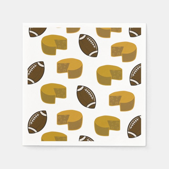 Guardanapo De Papel Traga seu próprio Conselho SuperbowParty (Frente)