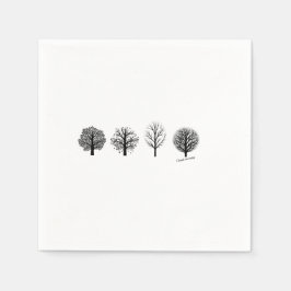 Guardanapo De Papel Tree napkins