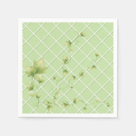 Guardanapo De Papel Treino de Ivy Garden Papel Napkins