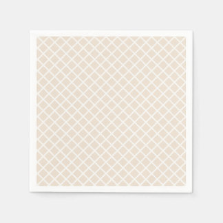 Guardanapo De Papel Trellis de Diamante | Linho Macio