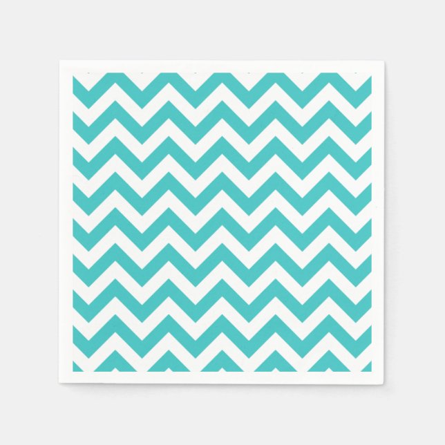 Guardanapo De Papel Trendy Chevron Paper Napkins (Frente)