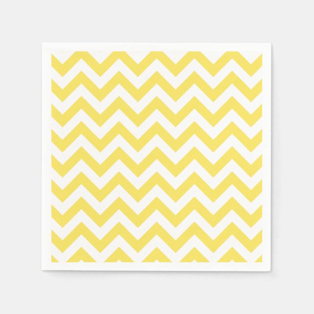 Guardanapo De Papel Trendy Chevron Paper Napkins (Frente)