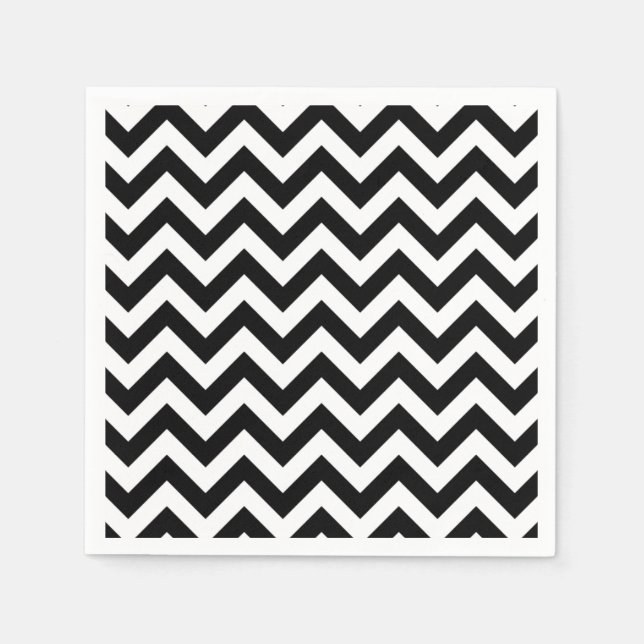Guardanapo De Papel Trendy Chevron Paper Napkins (Frente)