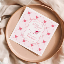 Guardanapo De Papel Trendy Sweetheart Dia de os namorados Chá de frald