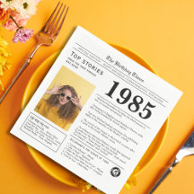 Trevia de Aniversário de Jornal de 1985