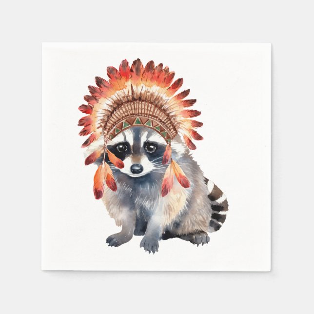 Guardanapo De Papel Tribal Bandit (Frente)