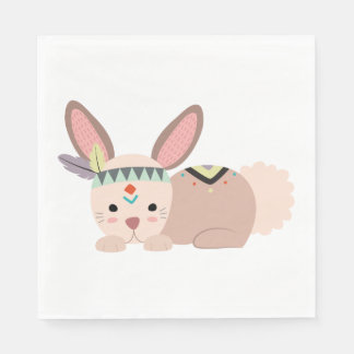 Guardanapo De Papel Tribal Bunny Napkin