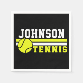 Guardanapo De Papel Tribunal Personalizado do Jogo de Bola de NOME do 