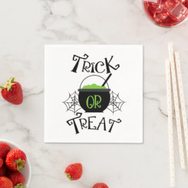 Guardanapo De Papel Trick or Treat Halloween