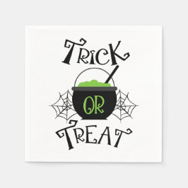 Guardanapo De Papel Trick or Treat Halloween