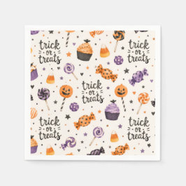 Guardanapo De Papel Trick or Treat Sweets