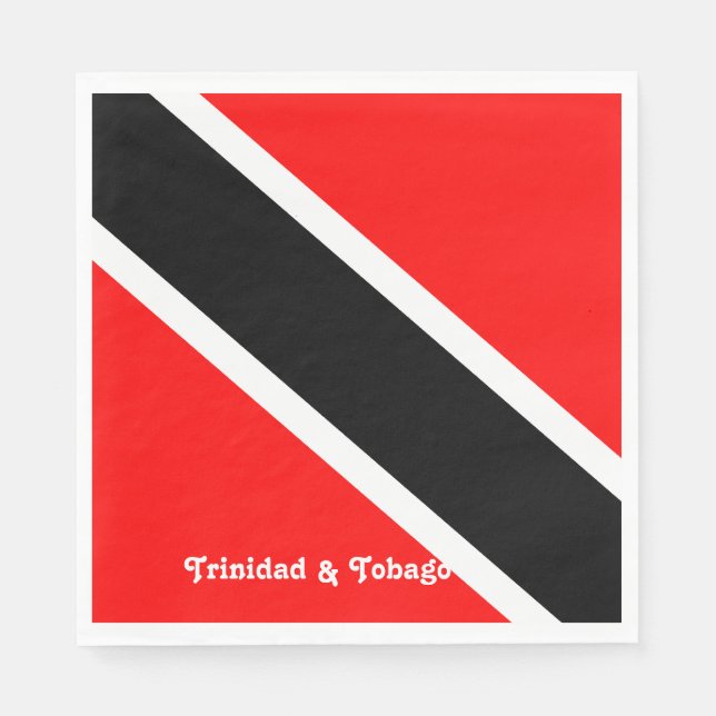 Guardanapo De Papel Trinidade e Tobago (Frente)