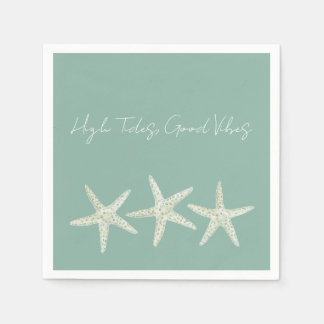 Guardanapo De Papel Trio de Estrelas-do-Mar em Aquarela
