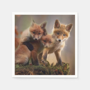 Guardanapo De Papel Tripletes Foxy