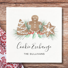 Guardanapo De Papel Troca de cookies