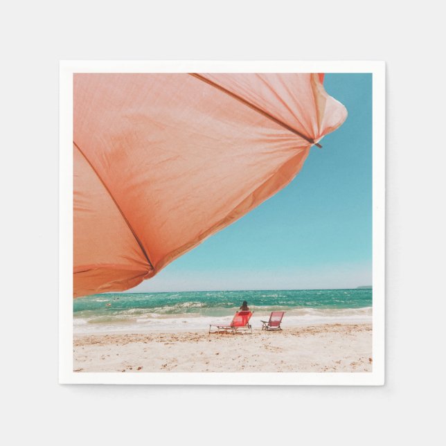 Guardanapo De Papel Trocadero Praia - Marbella - Espanha (Frente)