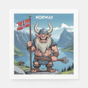 Guardanapo De Papel Troll norueguês