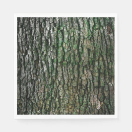 Guardanapo De Papel Tronco de árvores (Latido de madeira)