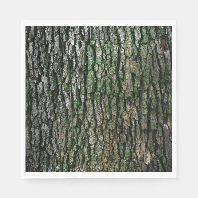 Guardanapo De Papel Tronco de árvores (Latido de madeira) (Frente)