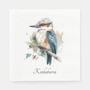 Guardanapo De Papel True Blue Kookaburra, personalizado