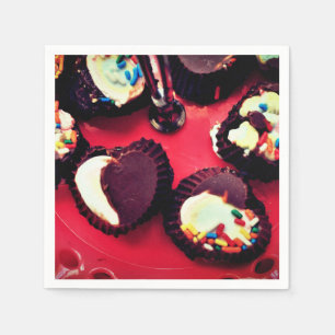 Guardanapo De Papel Trufas Marshmallow