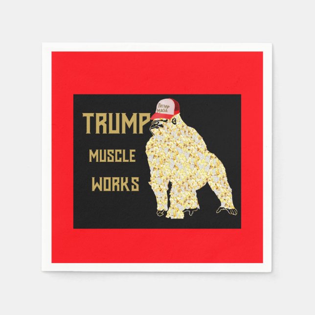 GUARDANAPO DE PAPEL TRUMP (Frente)