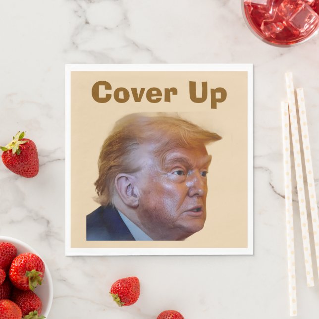Guardanapo De Papel Trump/Cover Up Paper Napkin (Insitu)