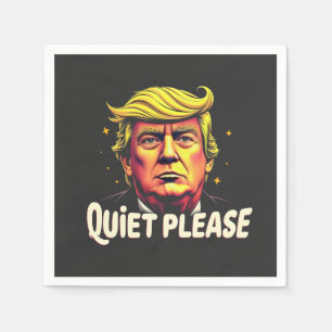 Guardanapo De Papel Trump Kamala Presidente Debate