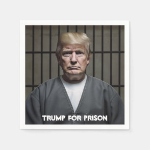 Guardanapo De Papel Trump na prisão