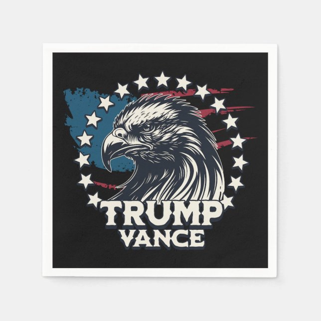 Guardanapo De Papel Trump Vance (Frente)