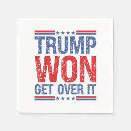 Guardanapo De Papel Trump Won supere isso