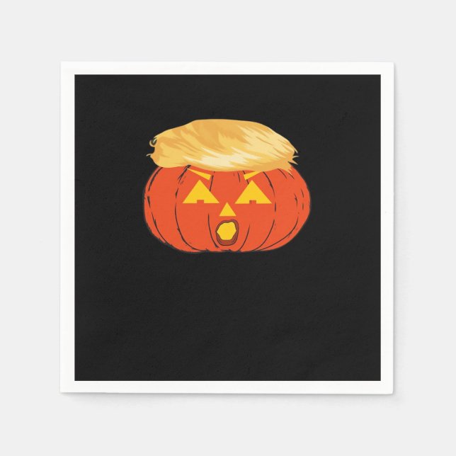 Guardanapo De Papel Trumpkin Jack O'Lanterna (Frente)