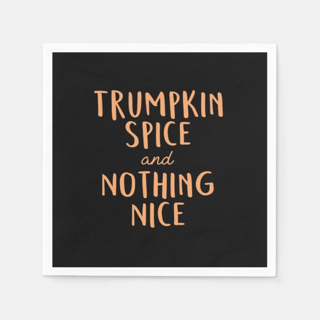 Guardanapo De Papel Trumpkin Spice Nice (Frente)
