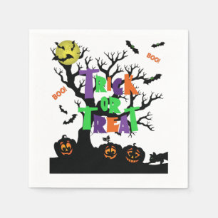 Guardanapo De Papel Truque Ou Tratar Boo 3 Ply Napkins