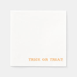 Guardanapo De Papel Truque ou trato! Happy Halloween Napkin