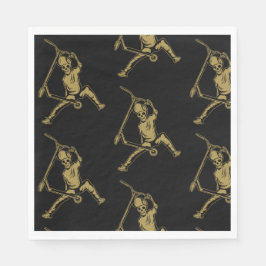 Guardanapo De Papel Truques de Cavaleiro Sem Patinete Pro