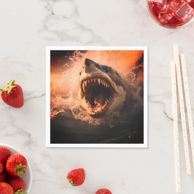 Guardanapo De Papel Tubarão (Insitu)