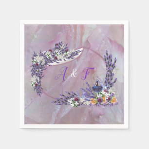 Guardanapo De Papel Tuberose e Blogues de Lavandas
