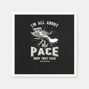 Guardanapo De Papel Tudo Sobre O Triatleta Do Pace Track Field Runner