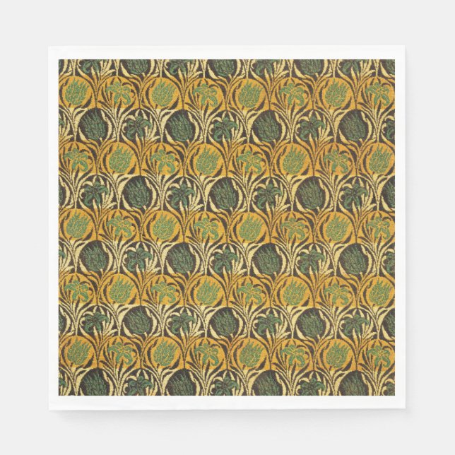 Guardanapo De Papel Tulip e Lily Pattern (por William Morris) (Frente)