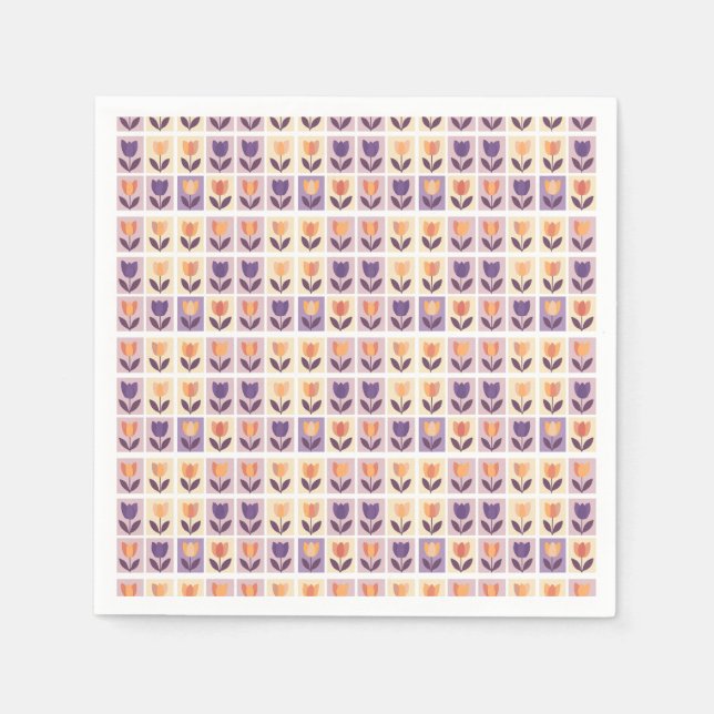 Guardanapo De Papel Tulipas (Frente)