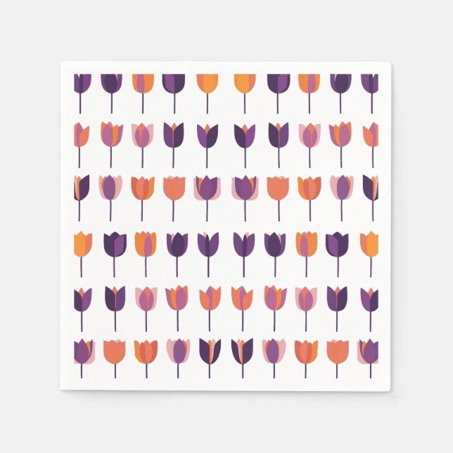 Guardanapo De Papel Tulipas (Frente)