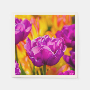 Guardanapo De Papel Tulips Enchanting Violet