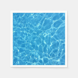 Guardanapo De Papel Turquesa Água