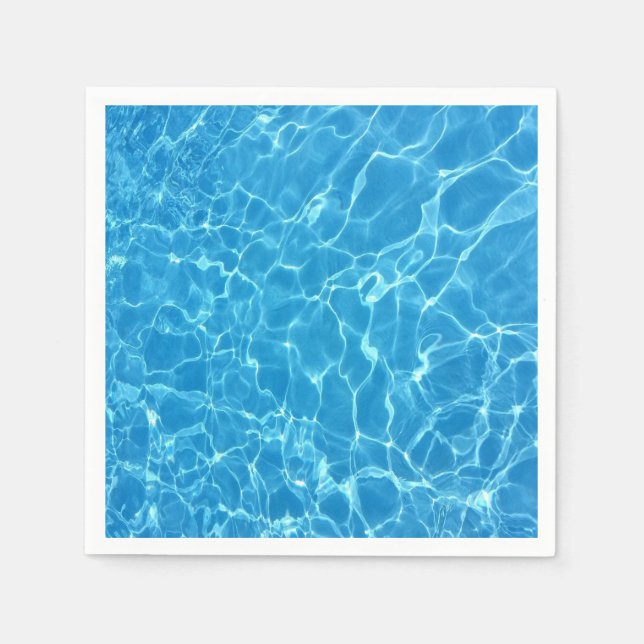 Guardanapo De Papel Turquesa Água (Frente)